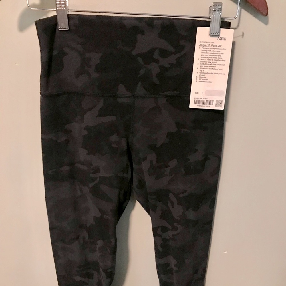 Lululemon Align HR Pant 25” CAMO